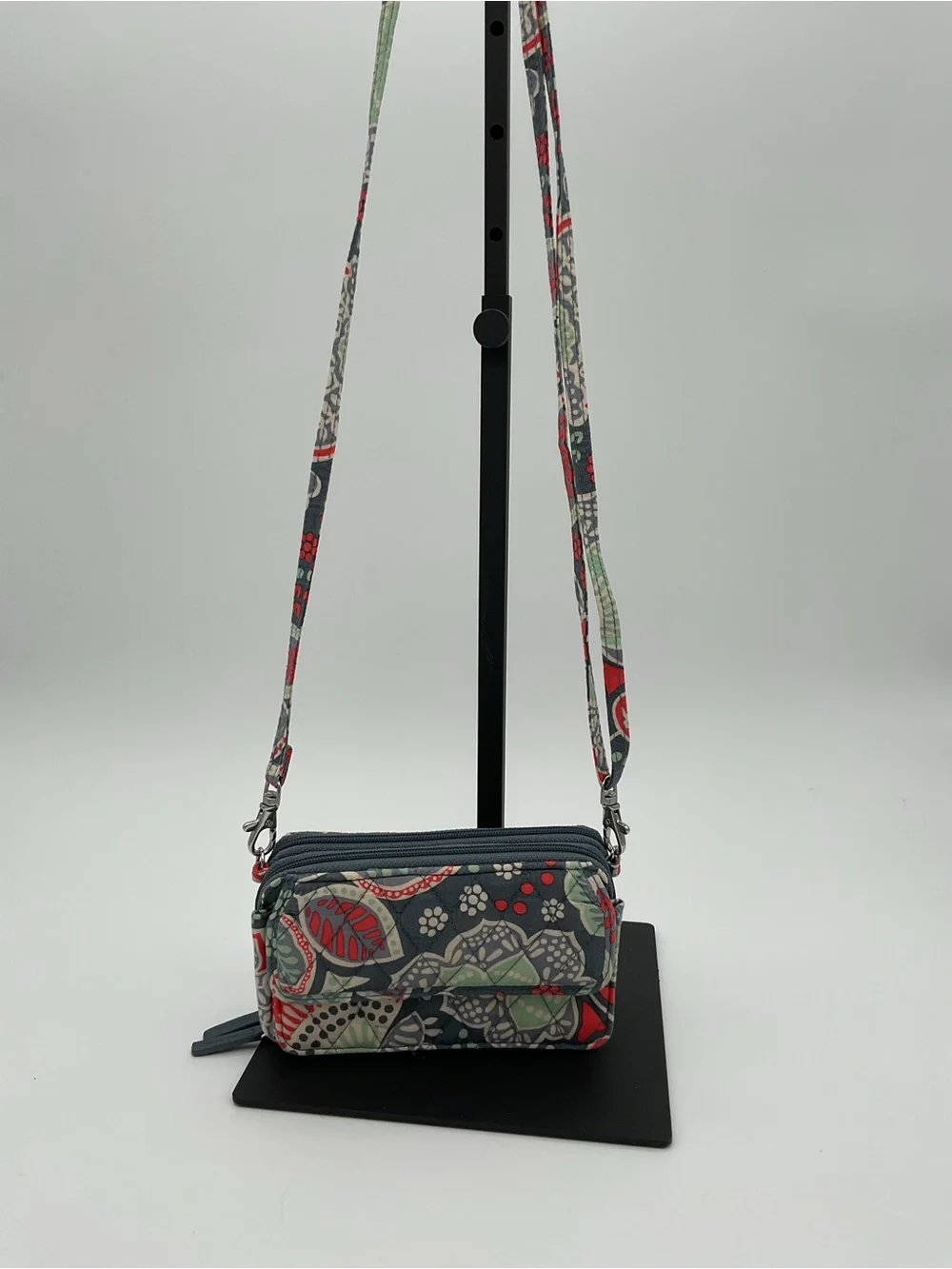 Vera Bradley Nomadic Floral Multi-Color Crossbody Wallet